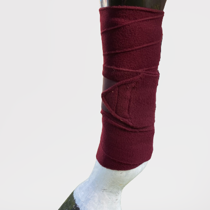 4 Polar Fleece Bandages - Complete Set