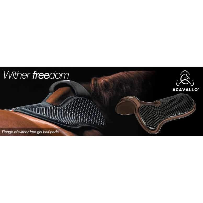 Acavallo Wither-Free Hexagonal Gel Memory Foam Pad-Southern Sport Horses-The Equestrian