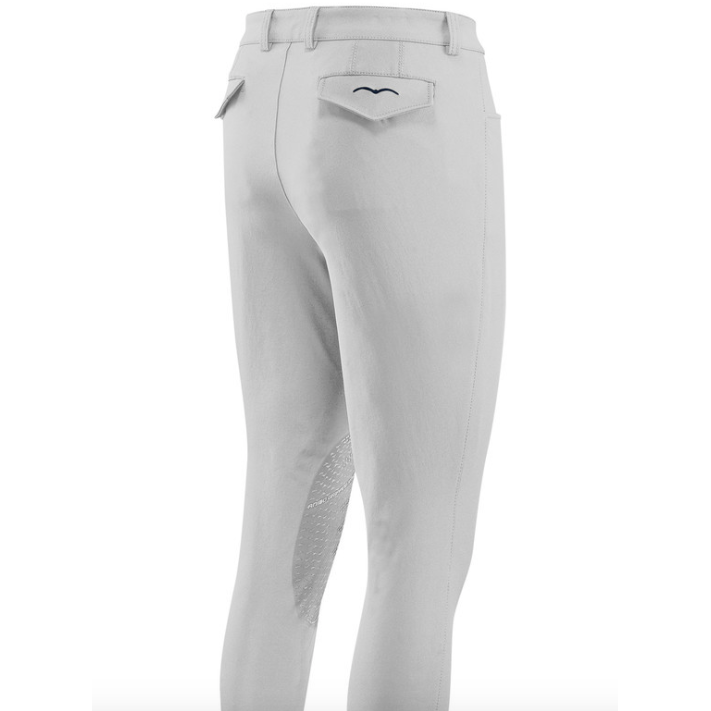 Animo brand riding breeches in white with grip detailing.