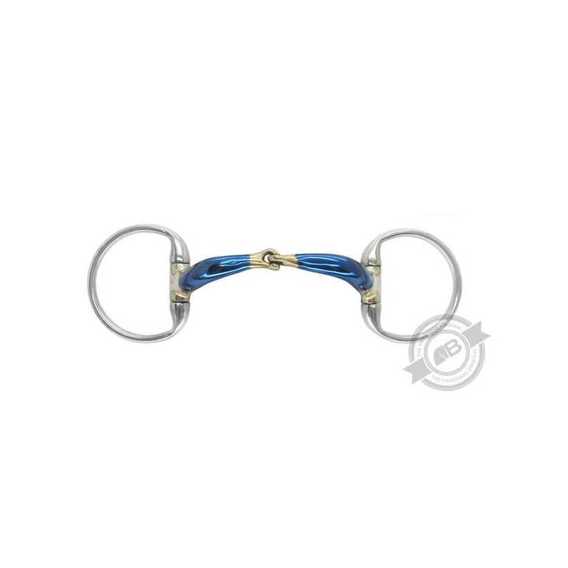 Bombers Eggbutt Snaffle Ultra Comfy Lock Up-Trailrace Equestrian Outfitters-The Equestrian
