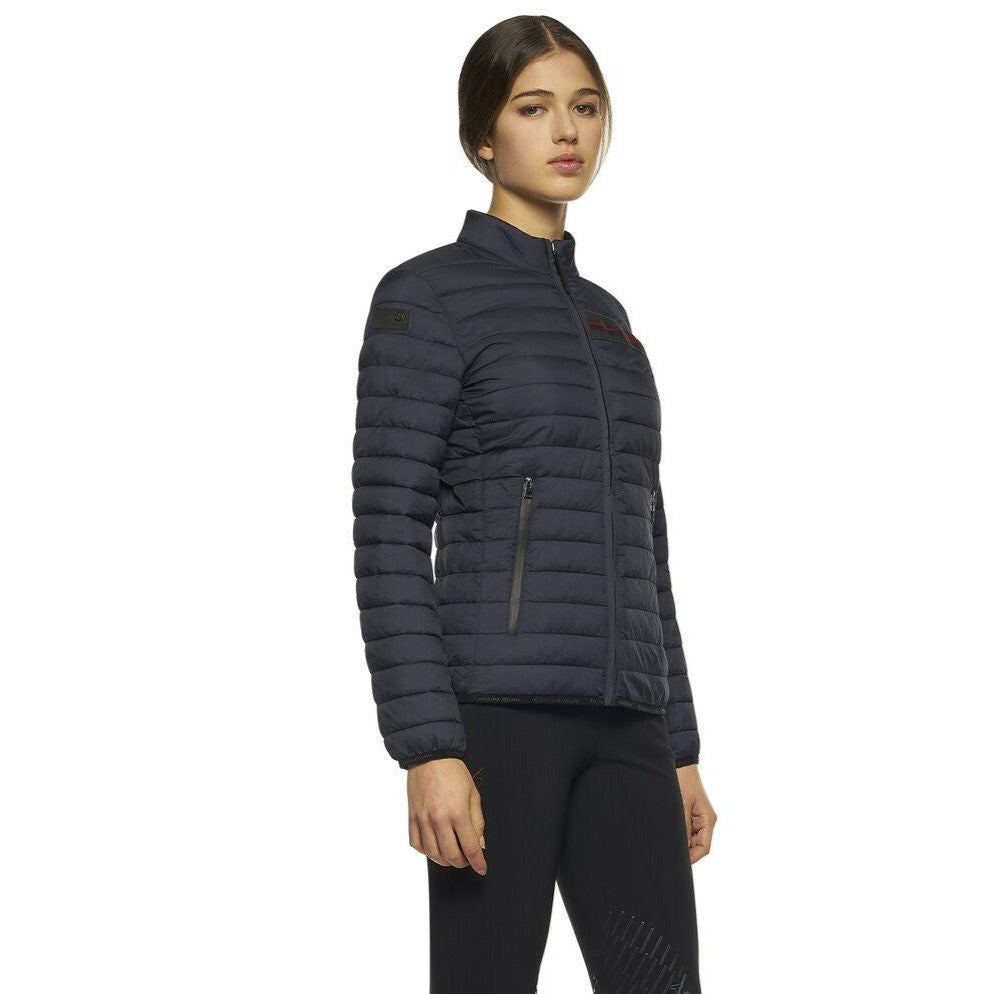 Cavalleria Toscana CT Team Read Stripe Quilted Jacket-Trailrace Equestrian Outfitters-The Equestrian