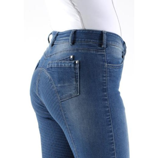 Denim Premier Equine Gina Ladies Full Seat Breeches-Southern Sport Horses-The Equestrian