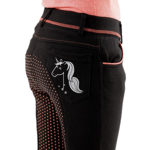 Full Seat Gel Riding Breeches for Kids by Premier Equine Sassa-Southern Sport Horses-The Equestrian
