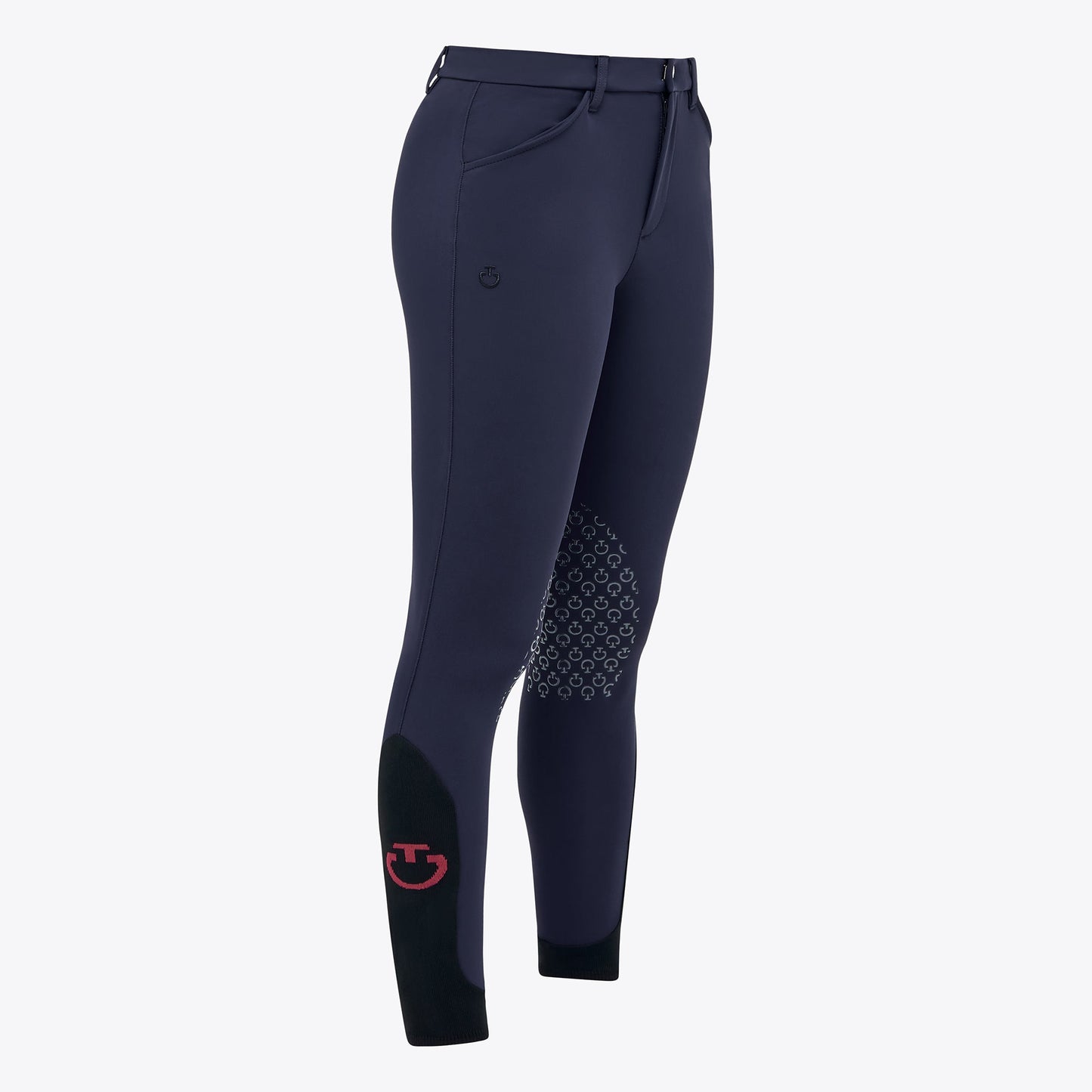 Cavalleria Toscana Young Rider CT logo Grip Breeches-Trailrace Equestrian Outfitters-The Equestrian