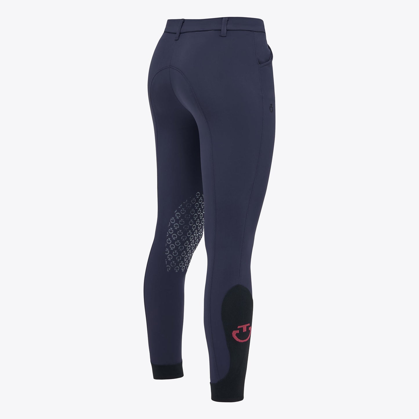 Cavalleria Toscana Young Rider CT logo Grip Breeches-Trailrace Equestrian Outfitters-The Equestrian