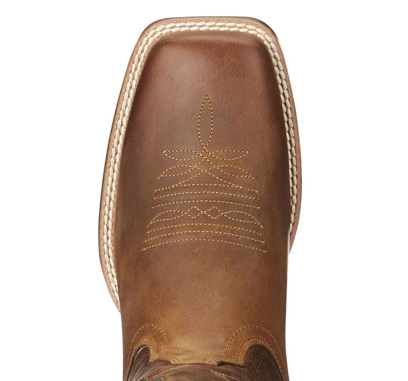 Western Boots Ariat Venttek Ultra Distressed Brown & Silly Brown Ladies-Ascot Saddlery-The Equestrian