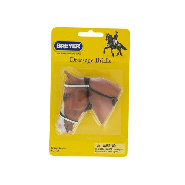 Breyer Horse Toys dressage bridle accessory in packaging for toy horse.