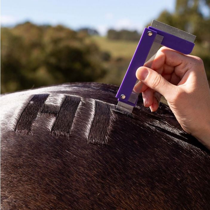 Hairy Pony Quarter Mark Comb-Ascot Saddlery-The Equestrian
