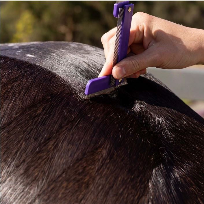 Hairy Pony Quarter Mark Comb-Ascot Saddlery-The Equestrian