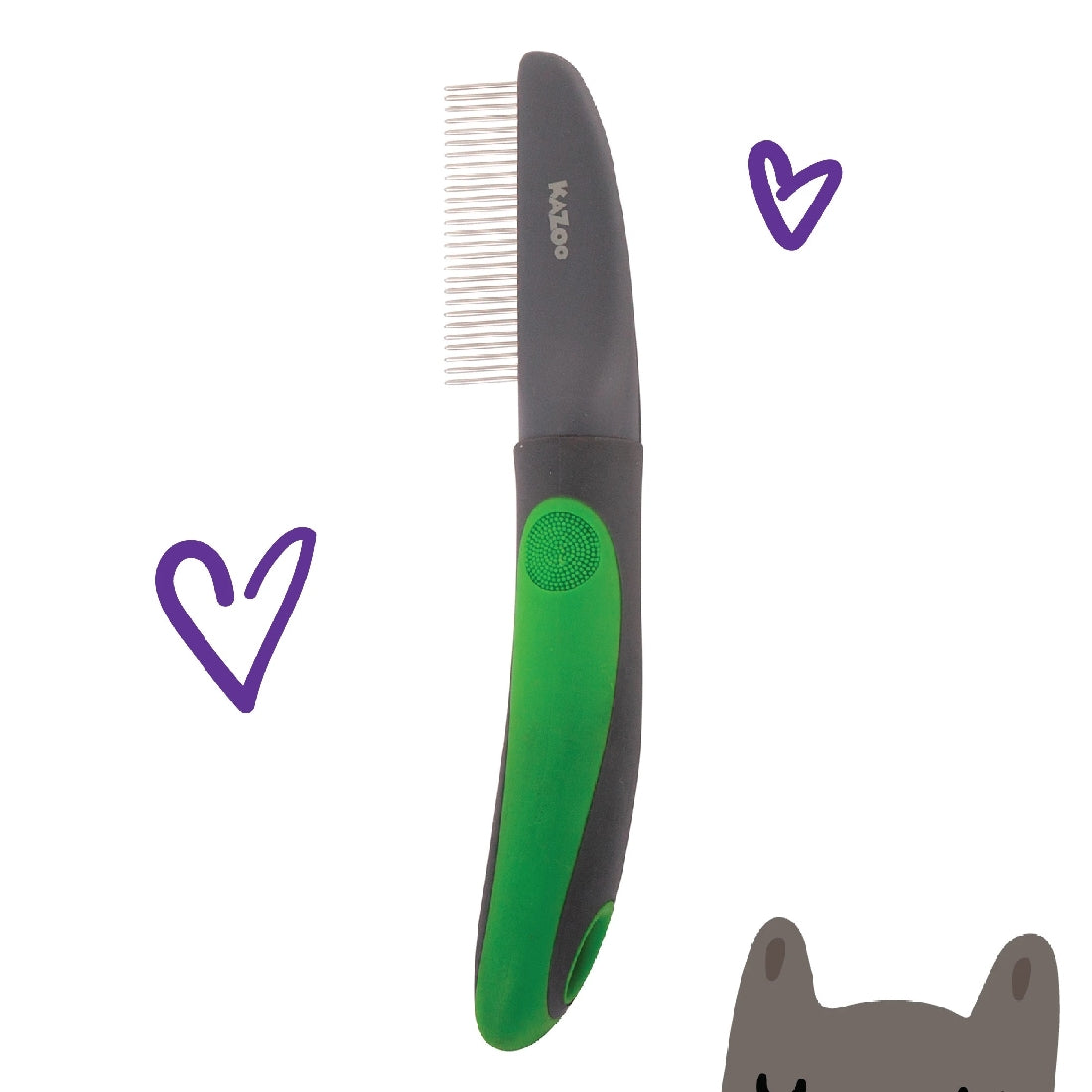 Kazoo Cat Grooming Comb