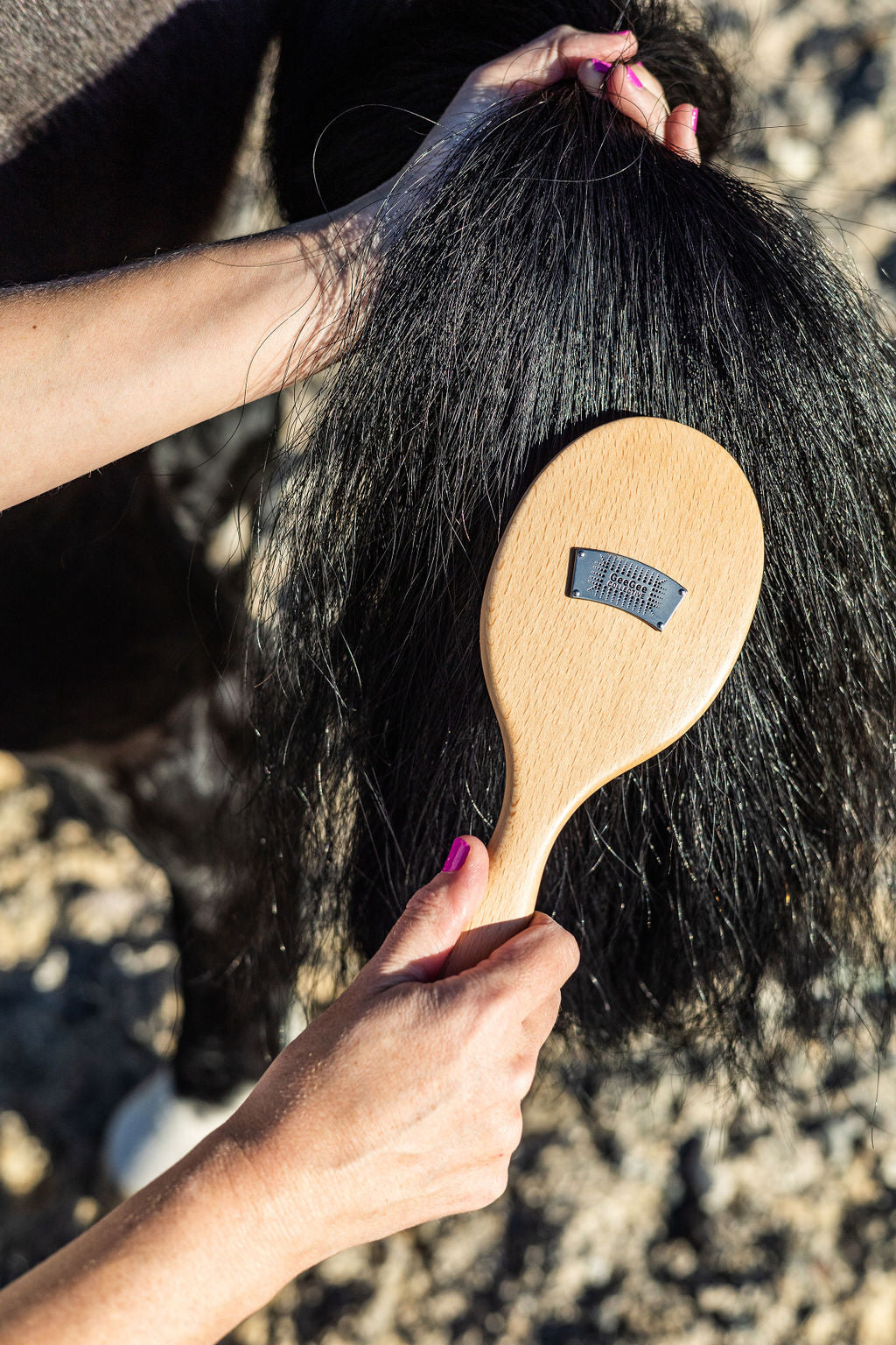GeeGee COLLECTIVE | Mini Mane and Tail Brush-Ippico Equestrian-The Equestrian