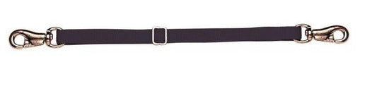 Car Ute Tie Adjustable Black-Ascot Saddlery-The Equestrian