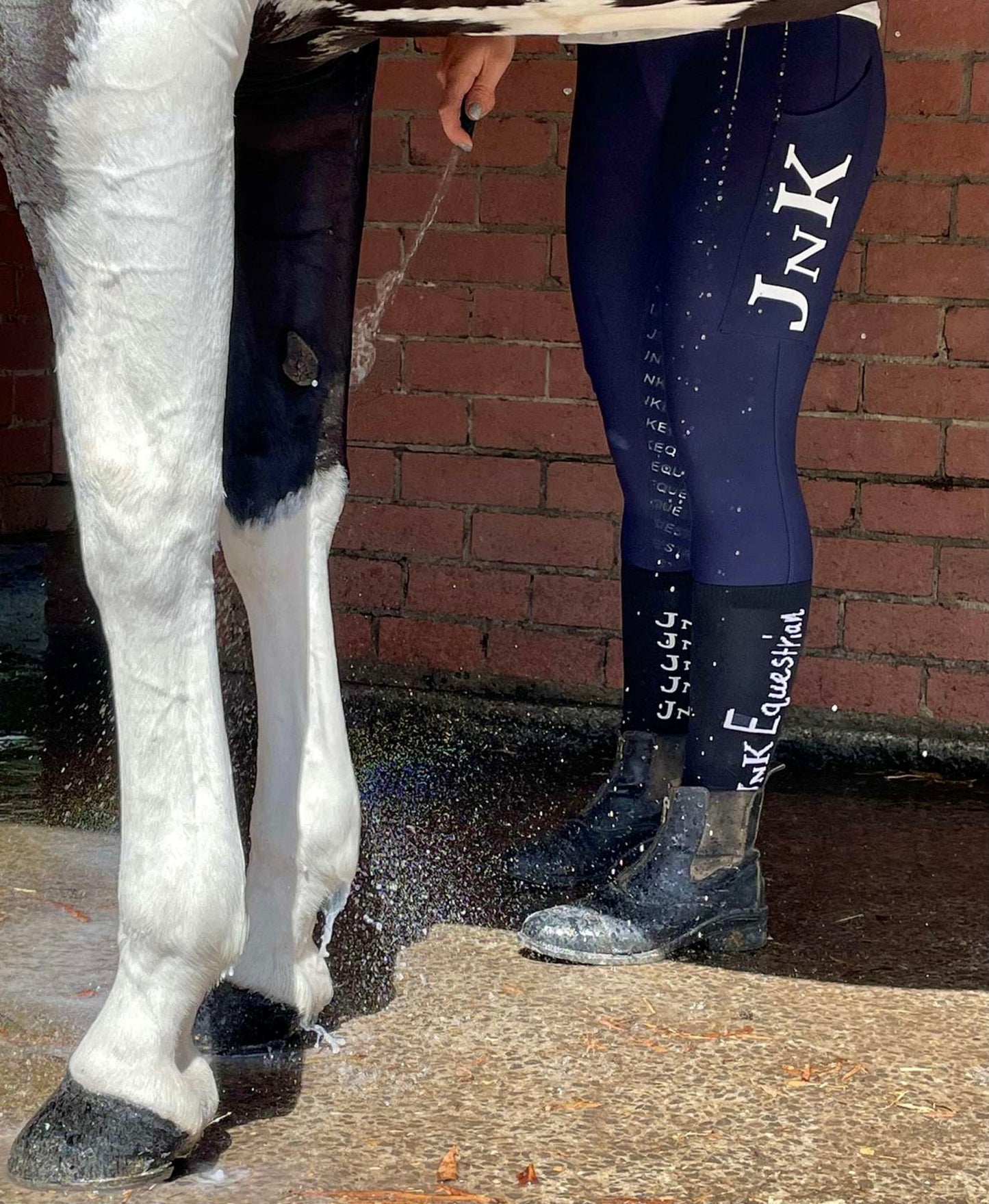 Active Tights- Navy-JNK Collective-The Equestrian