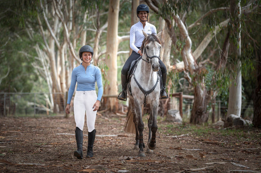Competition Bella breech white-QJ Riding Wear-The Equestrian