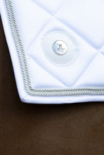 Snow White Crystal Saddle Pad