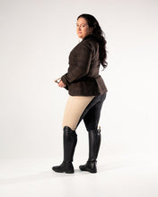 Competition Breeches-Stone with Black Seat