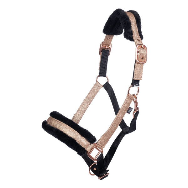 Rose Gold Glamour Glitter Halter