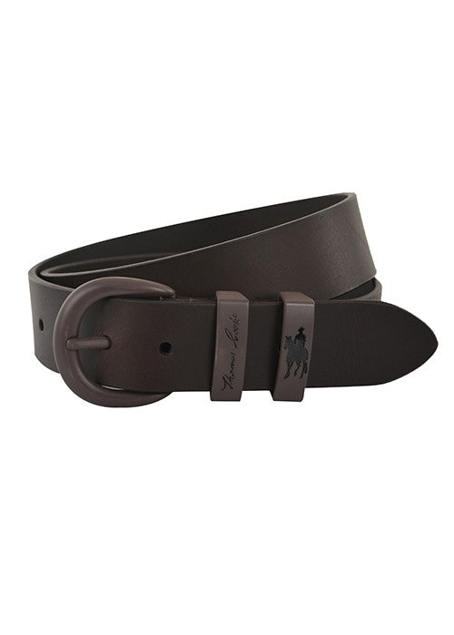 Thomas Cook Chocolate Twin Keeper Belt