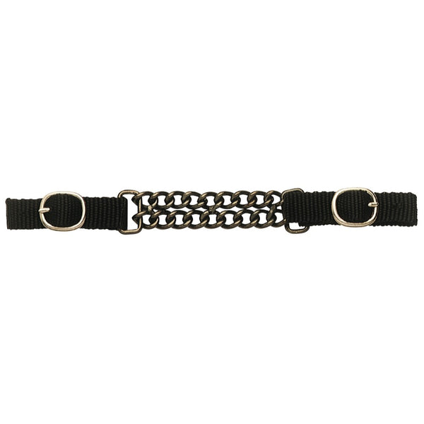 Curb Chain Western Web Double Chain [:black]