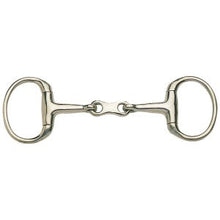 Eggbutt Snaffle French Mouth Stainless Steel [:11.5cm 4.5