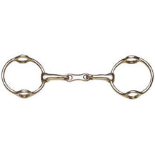 Gag Snaffle 75mm Rings French Mouth Stainless Steel 12.5cm 5.0