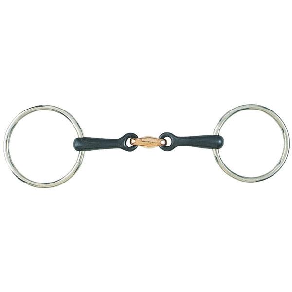 Training Snaffle Loose Ring Sweetiron & Copper Mouth [:12.5cm 5.0"]