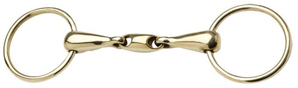 Training Bit Kk Style Thick Mouth Gold [:12.5cm 5.0"]