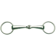 Ring Snaffle Jointed Thick Mouth Chrome Plated [:10.5cm 4.0