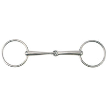 Ring Snaffle Thin Jointed Mouth Stainless Steel [:12.5cm 5.0
