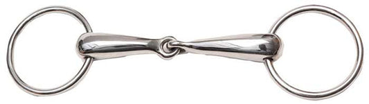 Ring Snaffle Hollow Stainless Steel [:11.5cm 4.5"]
