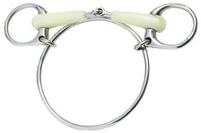 Dexter Snaffle Bit Large Ring White 12.5cm 5.0