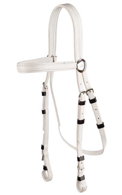 Bridle Head Pvc Full [:black & Black Trim]
