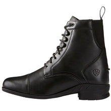 Boots Riding Ariat Heritage Lace Iv Black Ladies [:8.0]