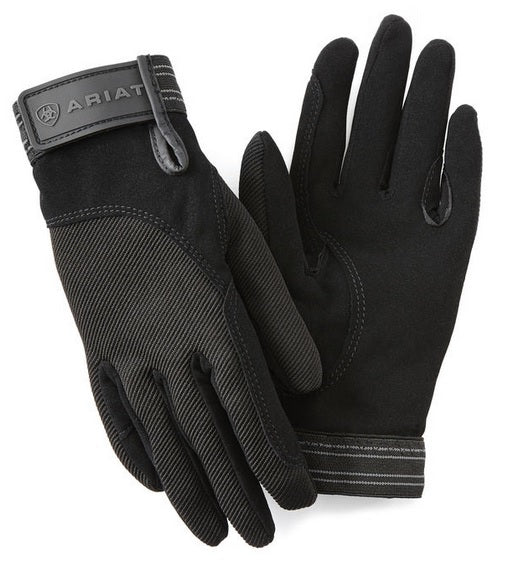 Gloves Ariat Tek Grip Black [:6.0 By Order]