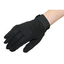 Gloves Pimple Cotton Showmaster Black [:small]