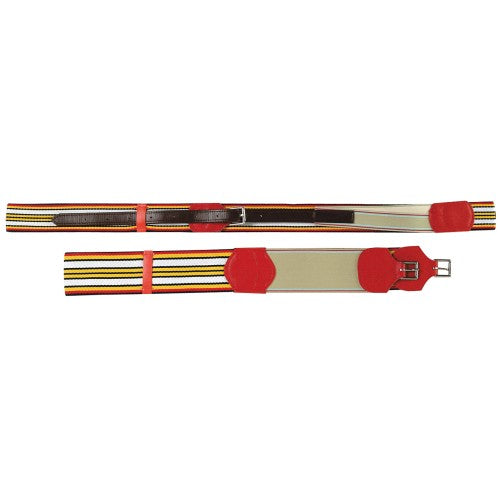 Girth & Surcingle Set Exercise Elastic One End [:50"]