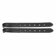Girth Point Bates Leather Show Pair Black [:26