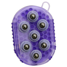 Mitt Massage Comb Magnetic Ball [:blue]