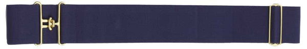Rug Surcingle Elastic Brass Fittings Navy