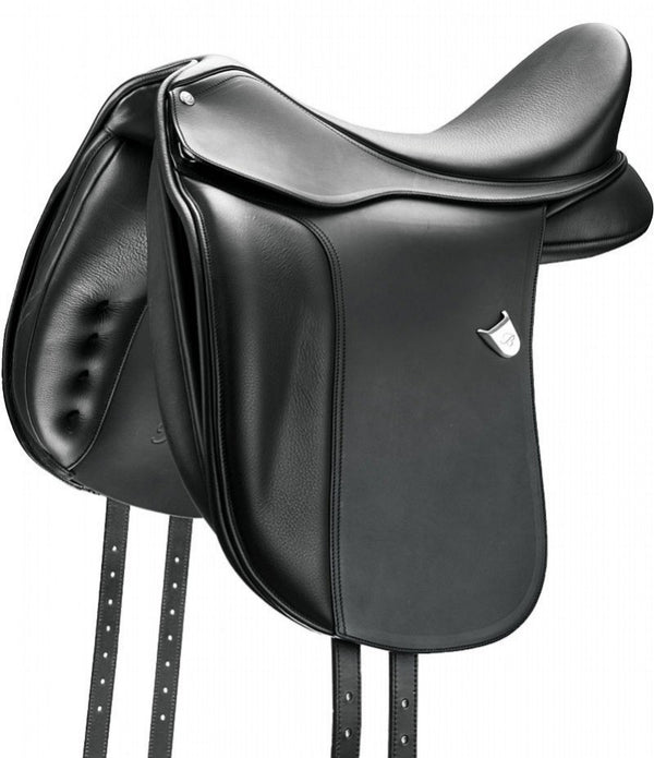 Bates Dressage Saddle Cair Classic Black [:42cm 16.5"]
