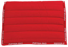 Saddlecloth All Purpose Puffer Red   