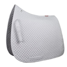 Saddlecloth Dressage Quilted Eurohunter White [:full]