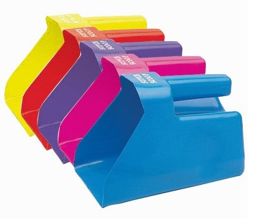 Feed Scoop Plastic Closed [:pink]