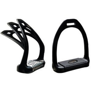 Stirrup Irons Flex Tek Tekna Black