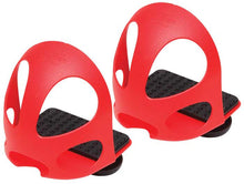 Toe Cage Stirrup Irons Pair Black [:large]