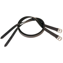 Stirrup Leathers Pvc Tekna Childs Black [:105cm]