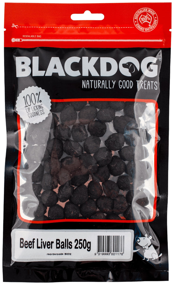 Blackdog Beef Liver Balls 180gm