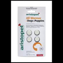 Wormer Aristopet Tablet All Puppy Or Dog 4 Pack