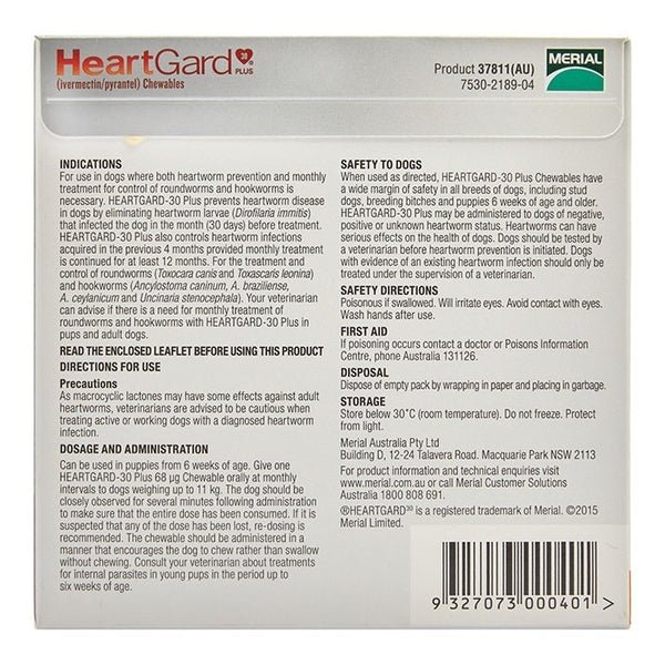 Heartgard Dog 6 Pack [:large]