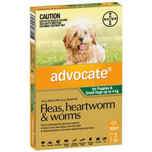 Advocate Dog Under 4kg Small 3 Pack